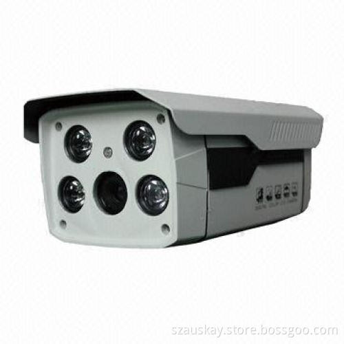 HD IP CCTV Camera, 80m IR Distance and 1/3-inch CMOS, 0.3 Megapixel, Waterproof